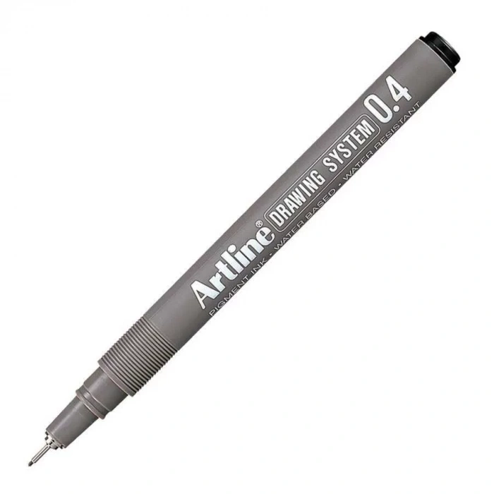 Artline 234 Çizim Kalemi Drawing System 0.4 mm Siyah