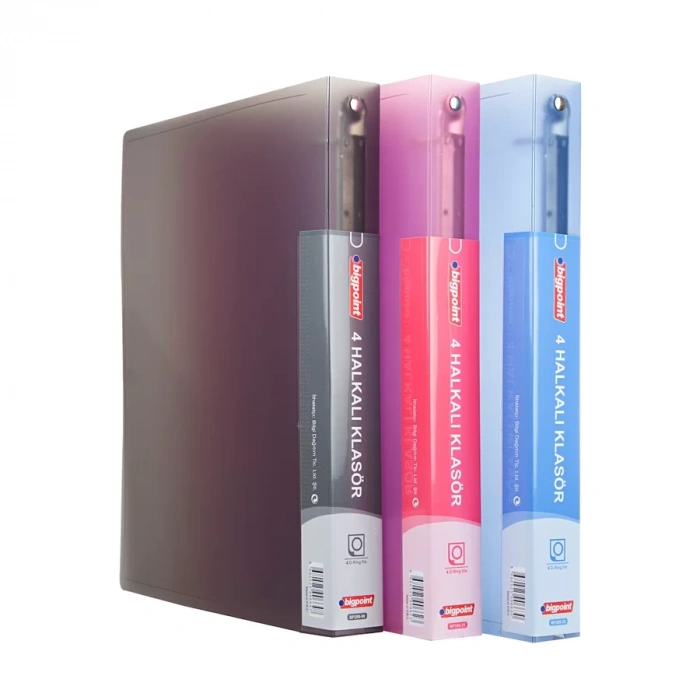 Bigpoint 4 Halkalı Klasör Dumanlı