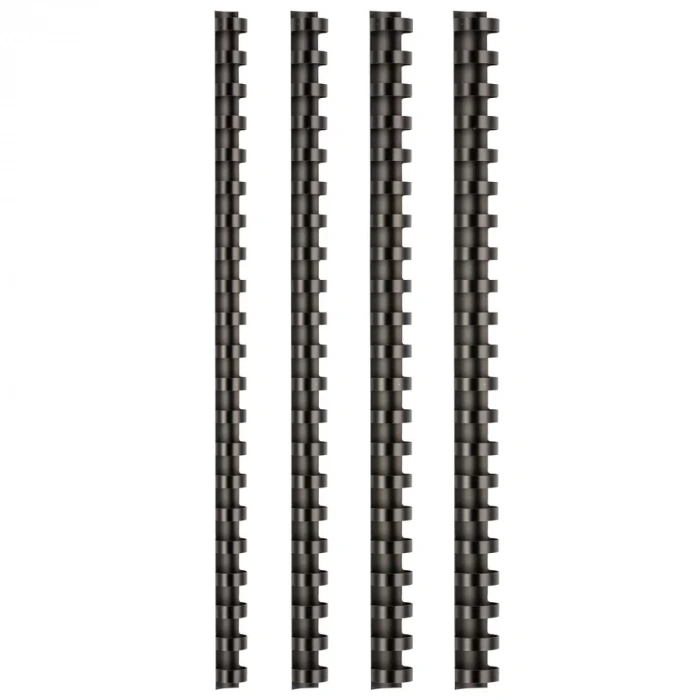 Bigpoint Plastik Spiral 6 mm Siyah 100lü Kutu