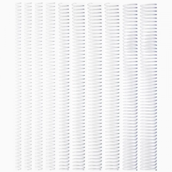 Bigpoint Plastik Helezon Spiral 16 mm Şeffaf 100lü (4:1)