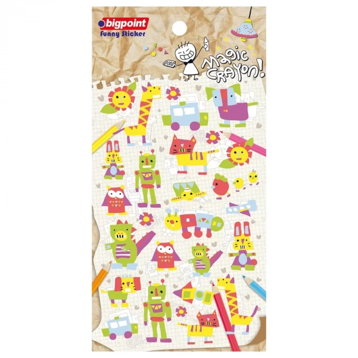 Bigpoint Sticker Magic Crayon