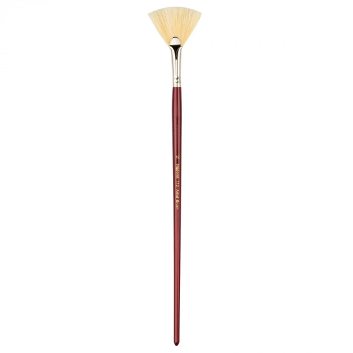 Bigpoint 113 Serisi Doğal Kıl Yelpaze Fırça No: 12