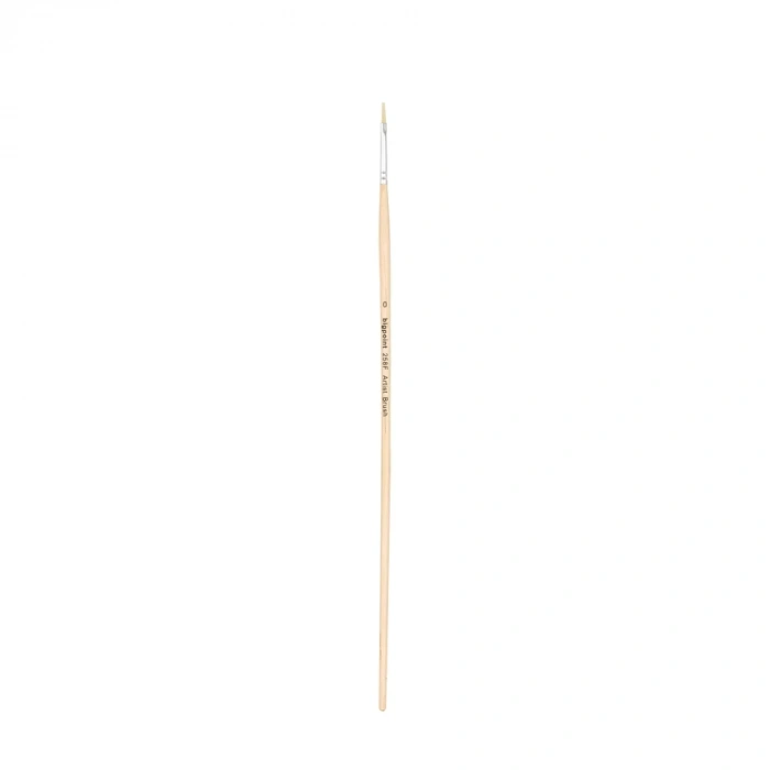 Bigpoint 258F Serisi Doğal Kıl Düz Kesik Fırça No: 0