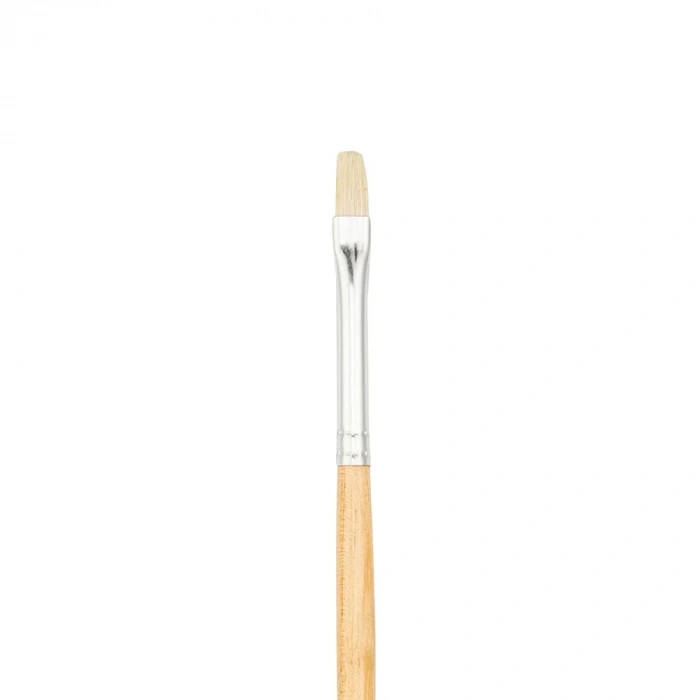 Bigpoint 258F Serisi Doğal Kıl Düz Kesik Fırça No: 4