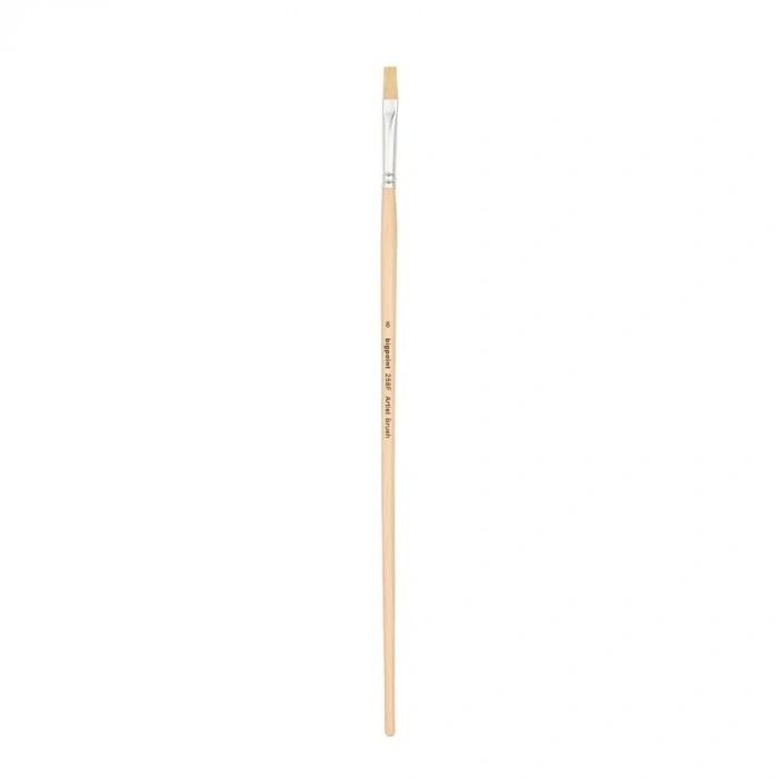 Bigpoint 258F Serisi Doğal Kıl Düz Kesik Fırça No: 8