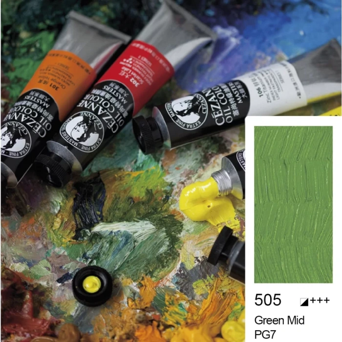 Bigpoint Cezanne Extra Fine Yağlı Boya 45 ml Green Mid 505