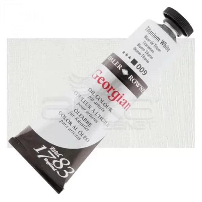 Daler Rowney Georgian Yağlı Boya 225ml 009 Titanium White