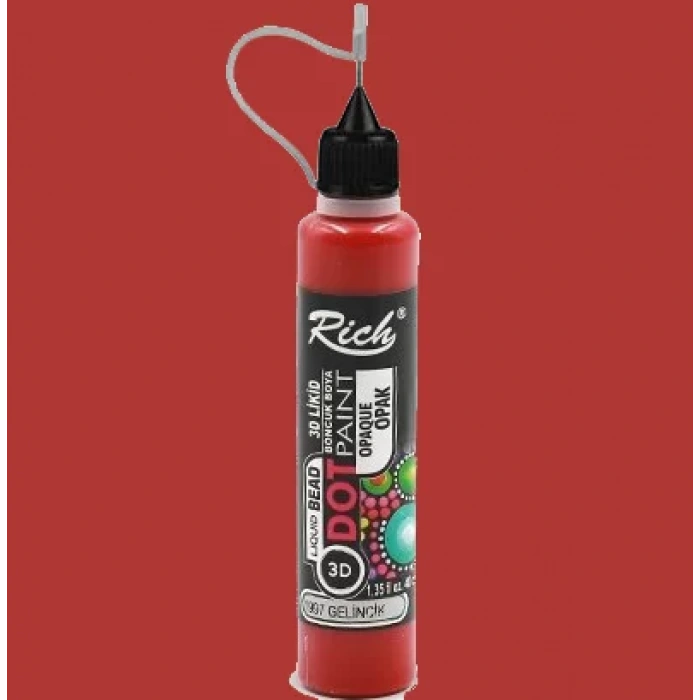 Rich Dot Paınt Boncuk Boya 11997 Gelincik