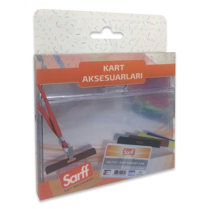SARFF 9.5X7.5CM ŞEFFAF KART POŞETİ BLİSTER - 10ADET