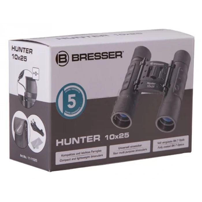 Bresser Hunter 10x25 kétszemes távcső