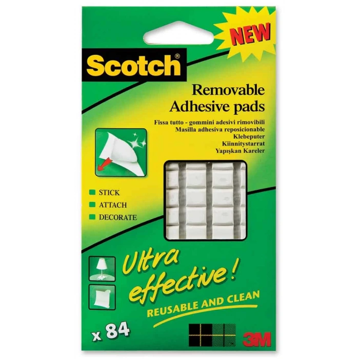3M SCOTCHR FIX01 YAPIŞKAN KARELER 84 LÜ