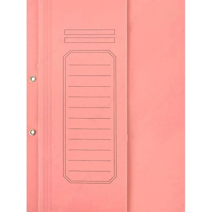 ALEMDAR PEMBE TELLİ YARIM KAPAKLI LÜKS KARTON DOSYA