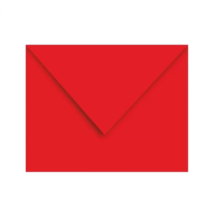 ASİL DAVETİYE ZARFI 13x18 KIRMIZI 80 gr AS-5206