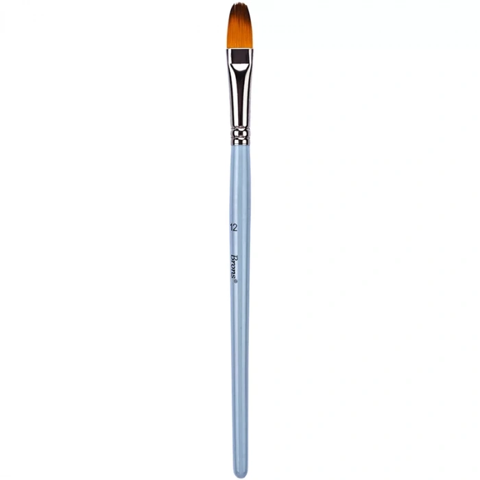 BRONS 200 F YAĞLI-AKRİLİK BOYA KISA SAP FIRÇA NO:12 BR-2156