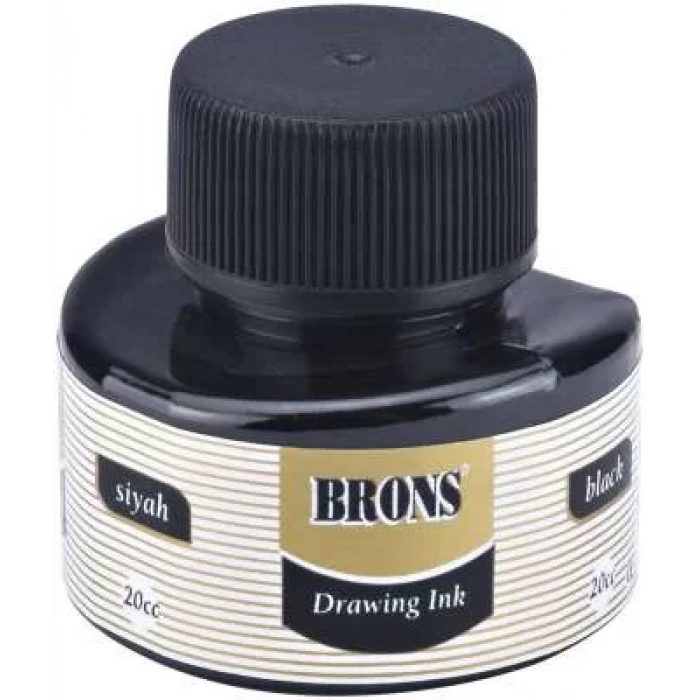 BRONS ÇİNİ MÜREKKEBİ SİYAH BR-317