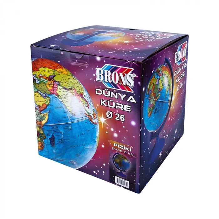 BRONS IŞIKSIZ KÜRE 26 cm FİZİKİ BR-804