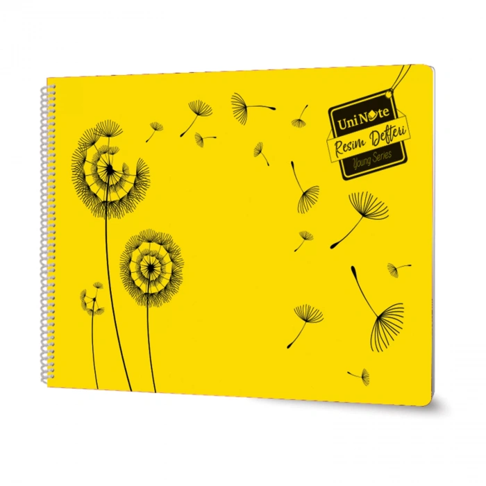 ÇINAR 24x34 SPİRALLİ PP KAPAK RESİM DEFTERİ 25 YP 33006