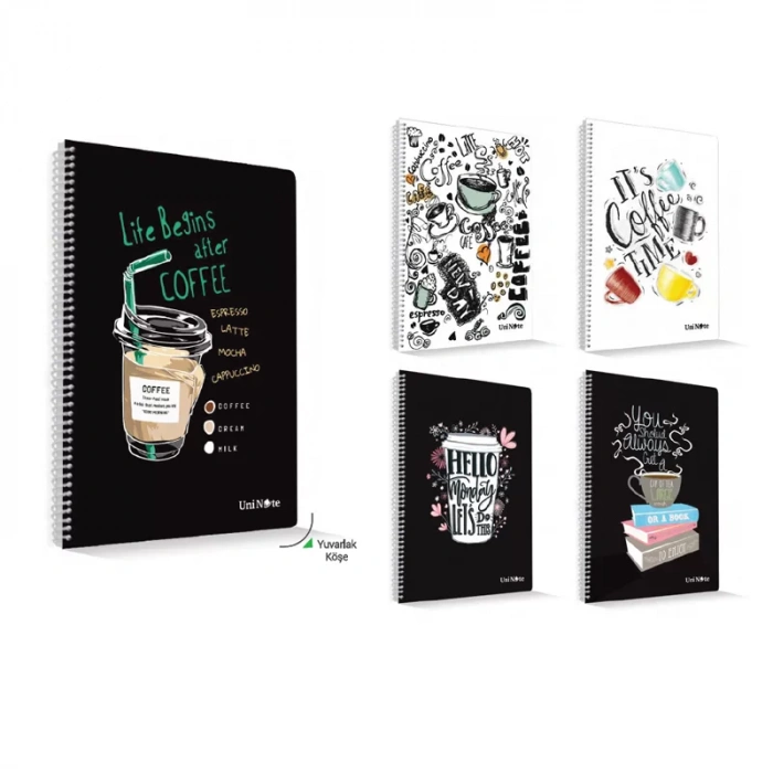 ÇINAR COFFEE 17x24 120 YP KARELİ SERT KPK DEFTER 55145