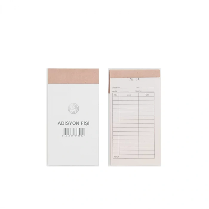 DİLMAN ADİSYON FİŞİ KÜÇÜK ADET