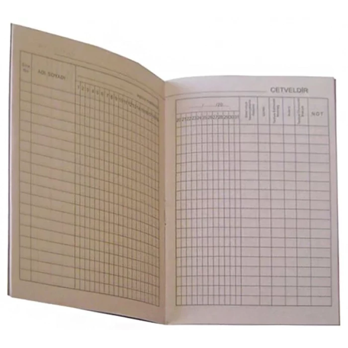 DİLMAN AYLIK BÜYÜK PUANTAJ DEFTERİ