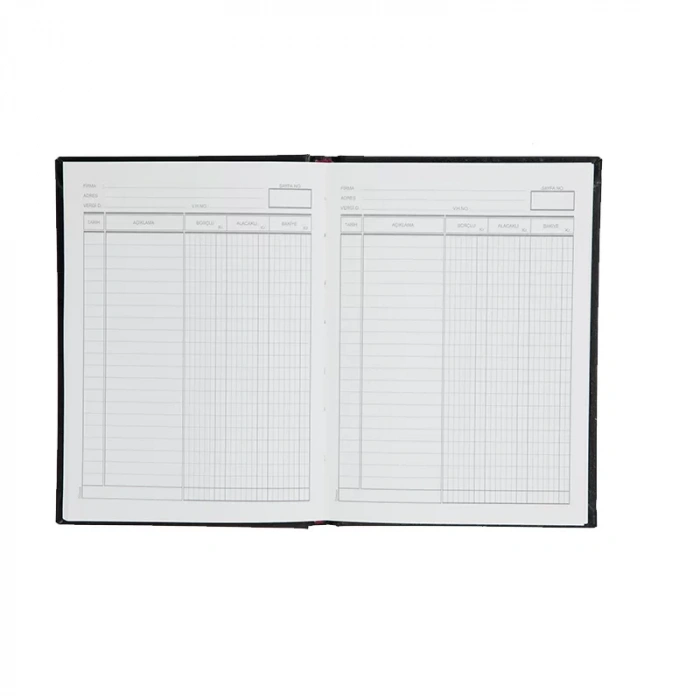 DİLMAN CARİ HESAP DEFTERİ 20x28 192 YP DİKEY