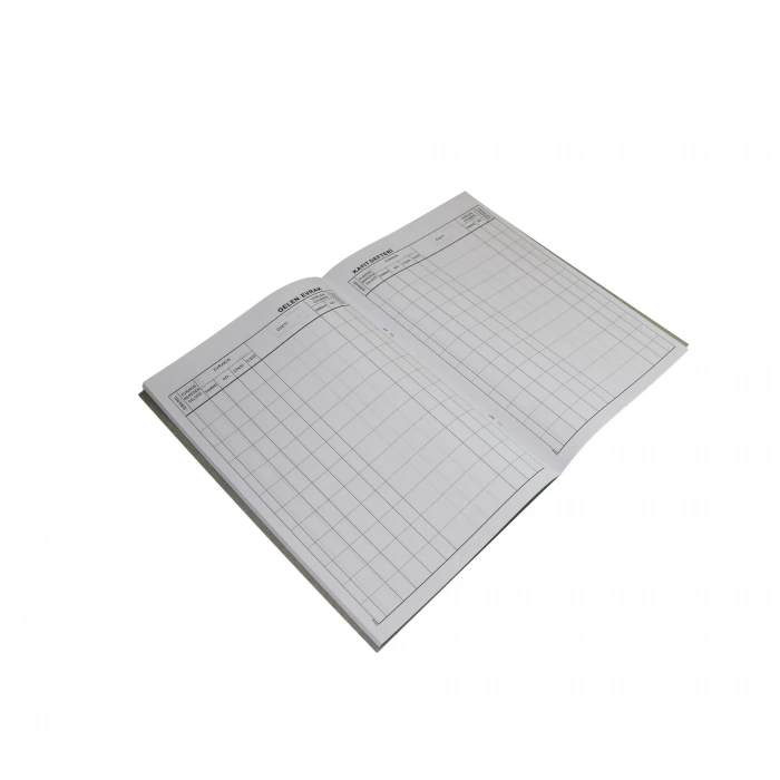 DİLMAN GELEN EVRAK DEFTERİ KARTON KAPAK 40 YP