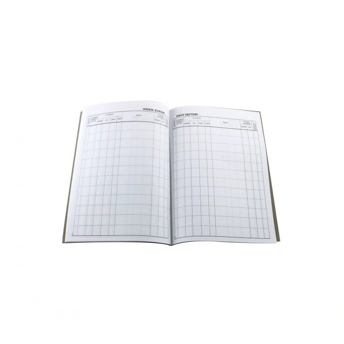 DİLMAN GİDEN EVRAK DEFTERİ KARTON KAPAK 40 YP