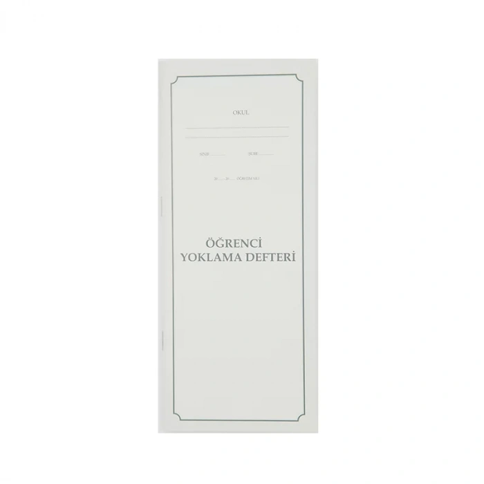 DİLMAN ÖĞRENCİ YOKLAMA DEFTERİ