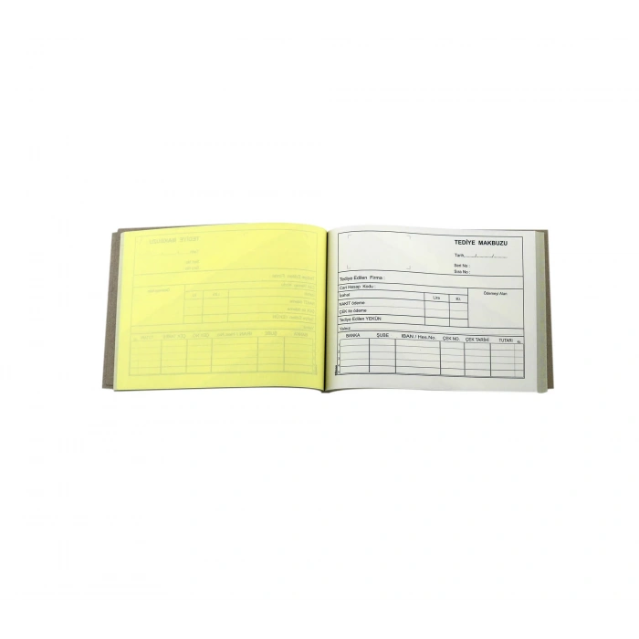 DİLMAN TEDİYE MAKBUZU 2/50 2 N OTOKOPİLİ