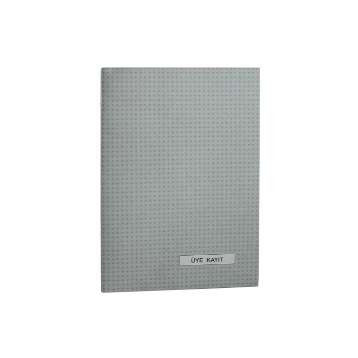DİLMAN ÜYE KAYIT DEFTERİ KARTON KAPAK 40LI