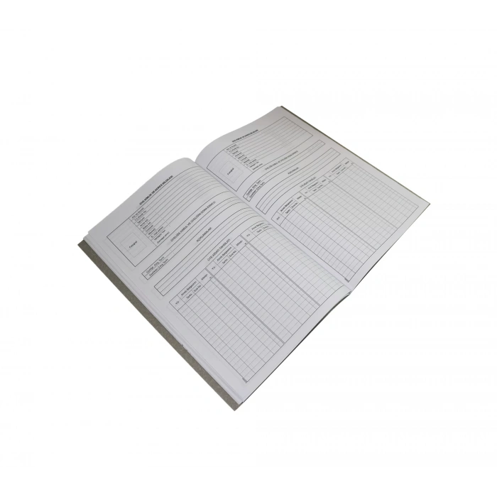 DİLMAN ÜYE KAYIT DEFTERİ KARTON KAPAK 40LI