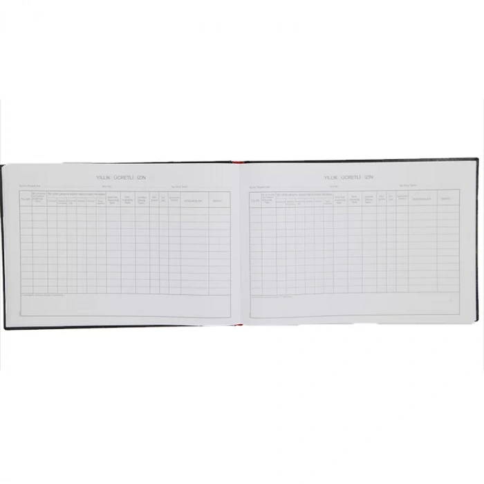 DİLMAN YILLIK İZİN DEFTERİ 96 YAPRAK 20x28