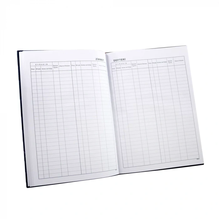 DİLMAN ZİMMET DEFTERİ 96 YP.