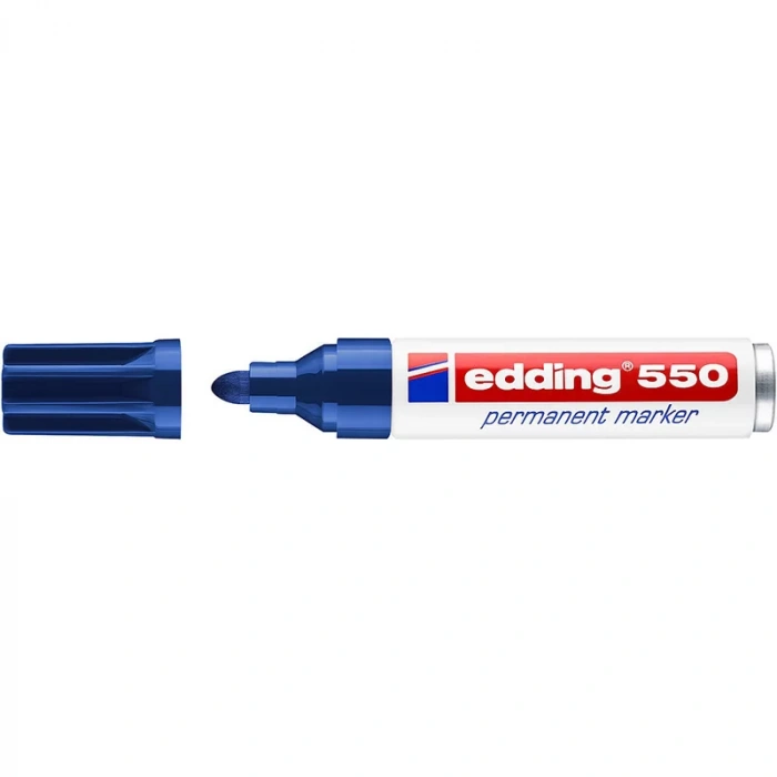 EDDİNG 550 MAVİ UÇ MARKER KALEM