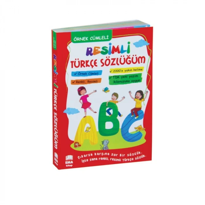 EMA / RENKLİ RESİMLİ TÜRKÇE SÖZLÜK ÖRNEK CÜMLELİ