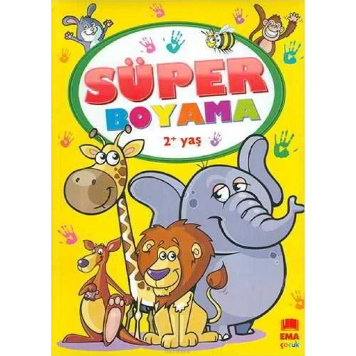 EMA ÇOCUK SÜPER BOYAMA KİTABI