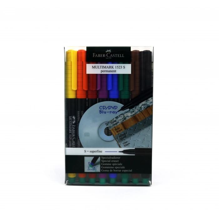 FABER (S) 8 Lİ TAKIM PERMANENT KALEM 152309