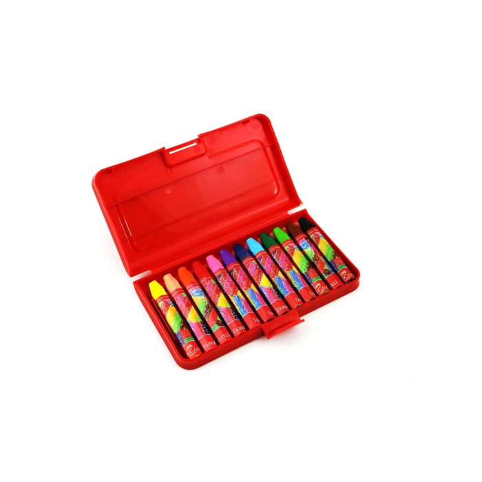 FABER 12 RENK PASTEL BOYA (PLASTİK KUTU) 52811251120