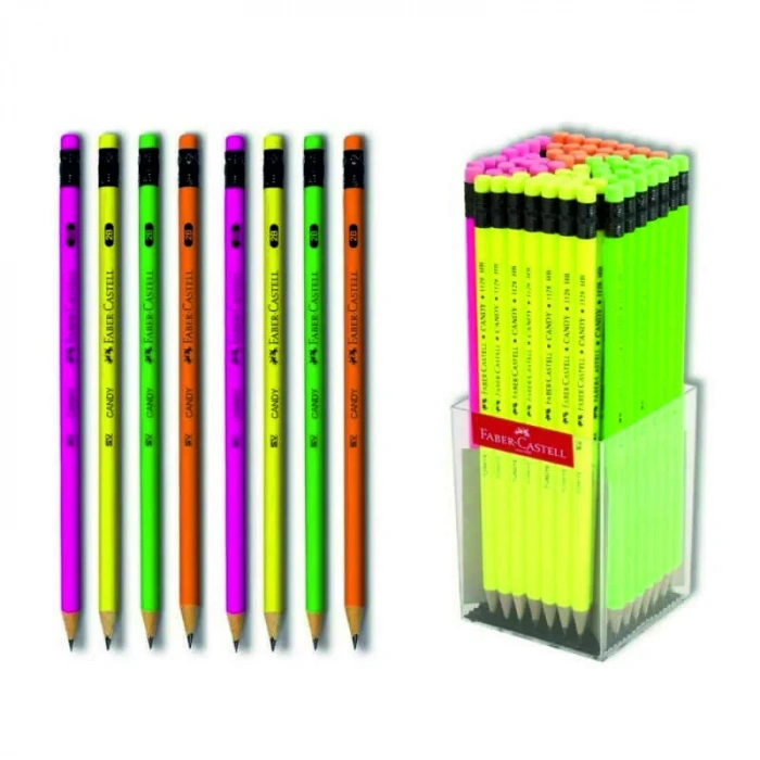 FABER CANDY SİLGİLİ KURŞUN KALEM 72 Lİ 44112802