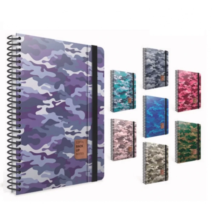GIPTA BACKUP 17x24 120 YP ÇİZGİLİ SERT KAPAK DEFTER 5093