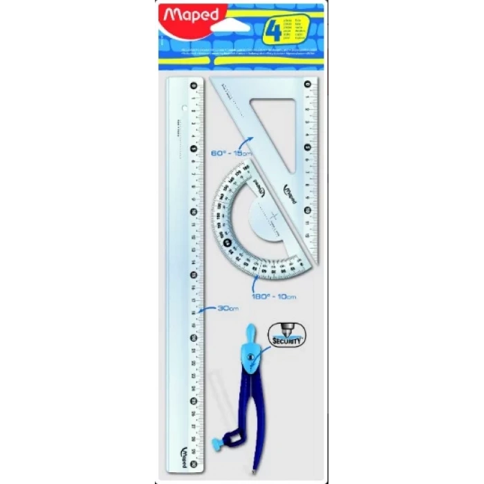 MAPED 899218 4 LÜ PERGELLİ ÇİZİM TAKIMI