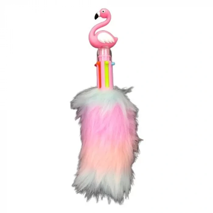 MİKRO 5314B 6 RENK FLAMINGO TÜKENMEZ KALEM