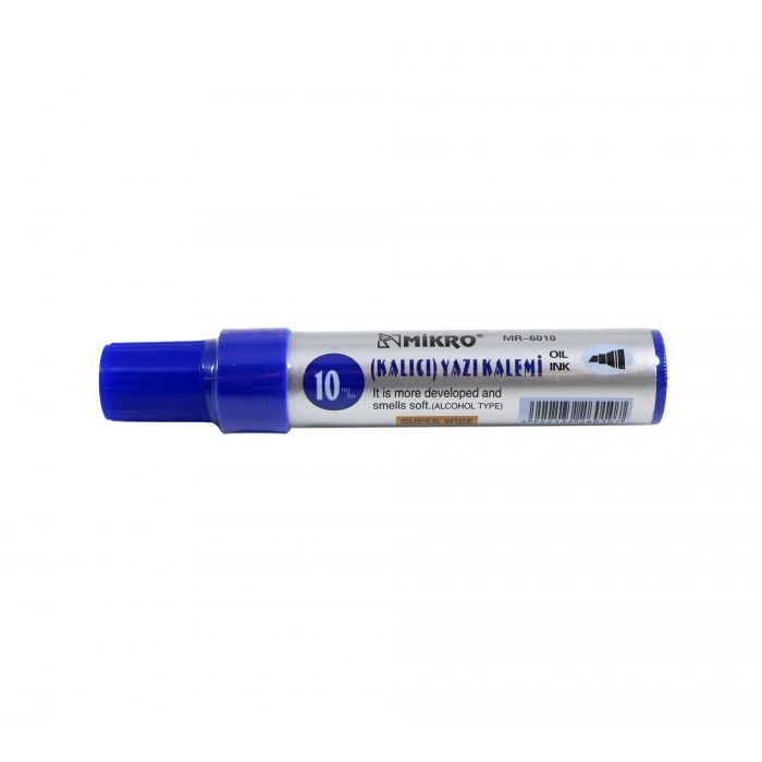 MİKRO 6010 MAVİ 10 mm JUMBO MARKER