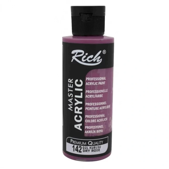 RICH AKRİLİK BOYA 142 GÜL KURUSU 120 cc
