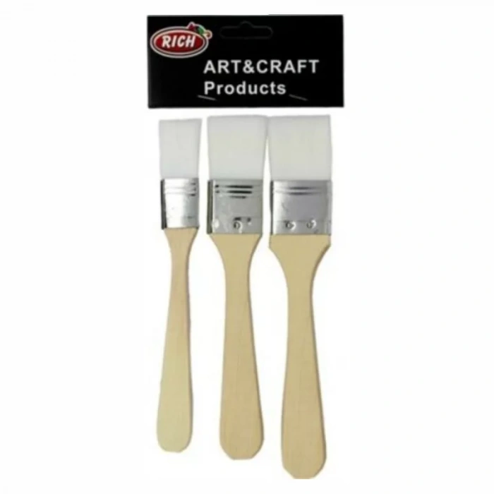 RICH 11228 EKO 3 LÜ SET FIRÇA BEYAZ KIL 01294