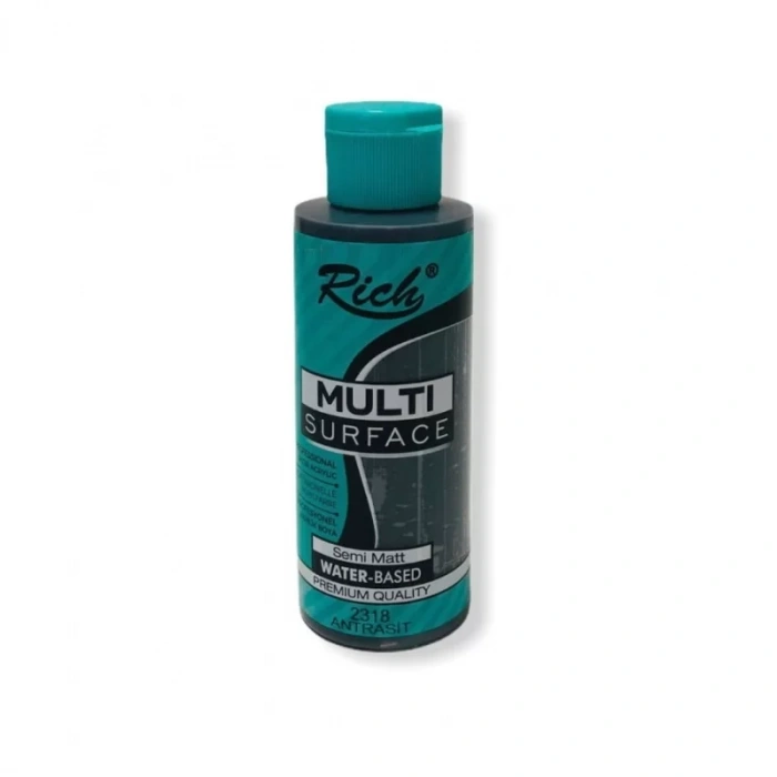 RICH MULTİ AKRİLİK BOYA 2318 ANTRASİT 120 cc