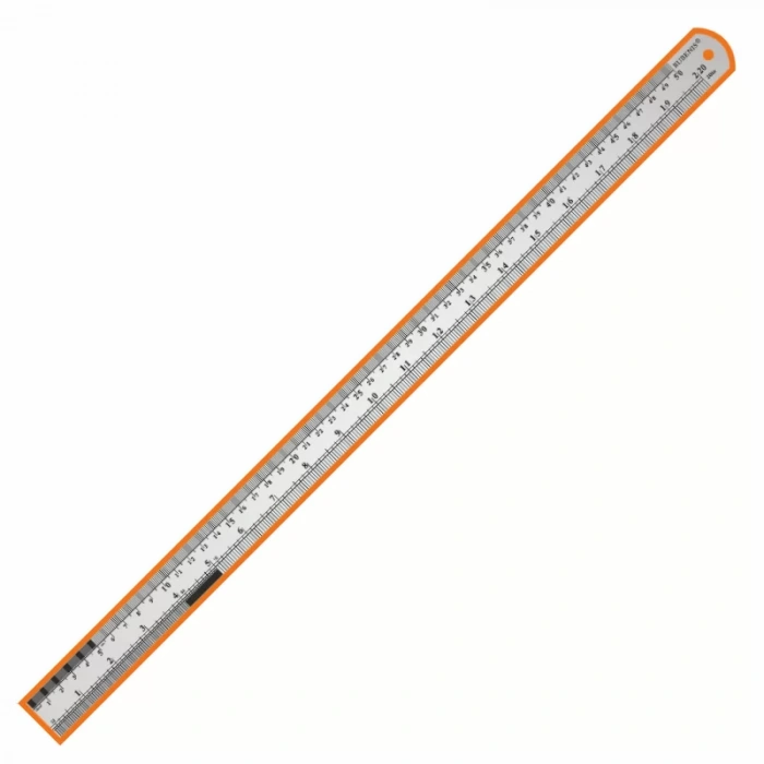 RUBENIS 50 CM. ÇELİK CETVEL JR-50