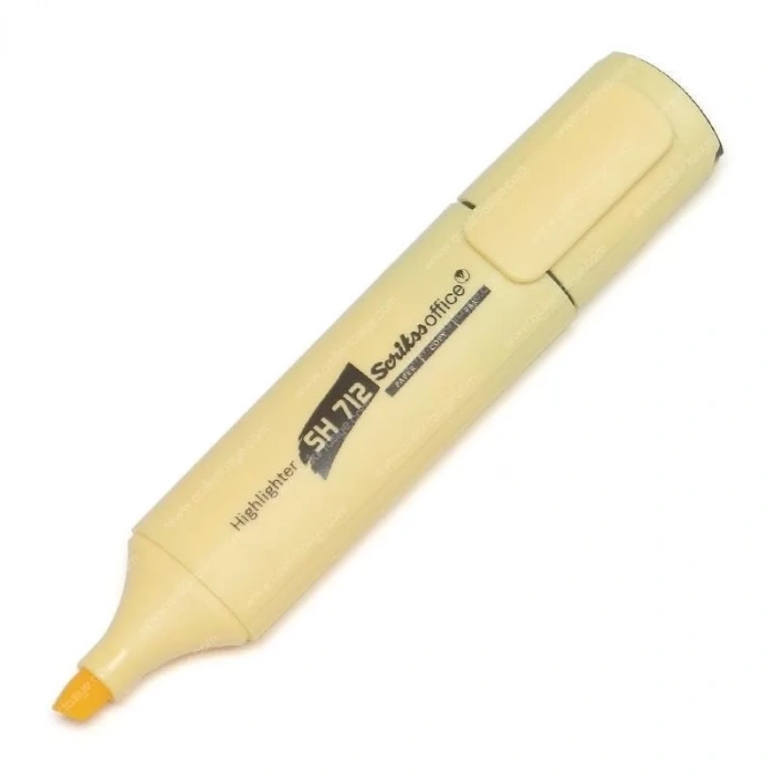 SCRİKSS SH 712 PASTEL SARI FOSFORLU KALEM