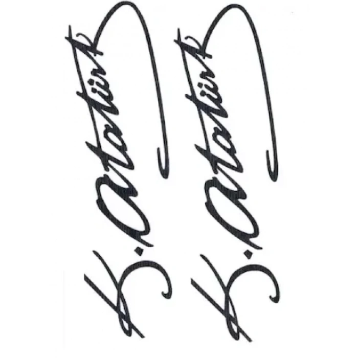 SEVEN ATA İMZA STICKER FOLYO EKO FLY-KLS-02