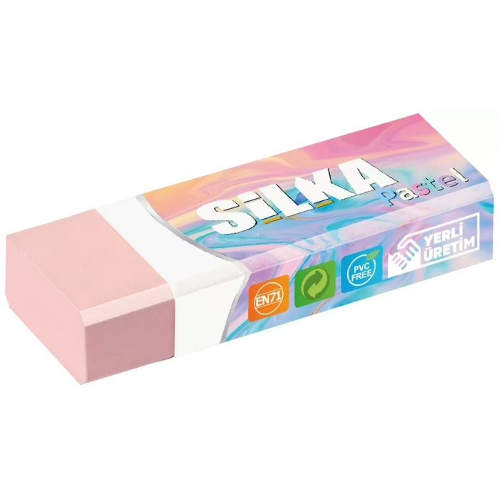 SİLKA PASTEL 4 RENK SİLGİ 20 Lİ ART.4